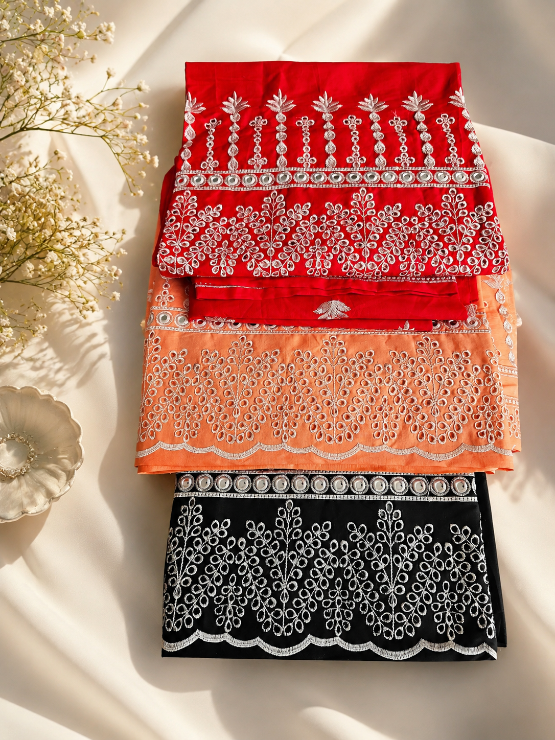Nouré Chikankari Embroidered Suit