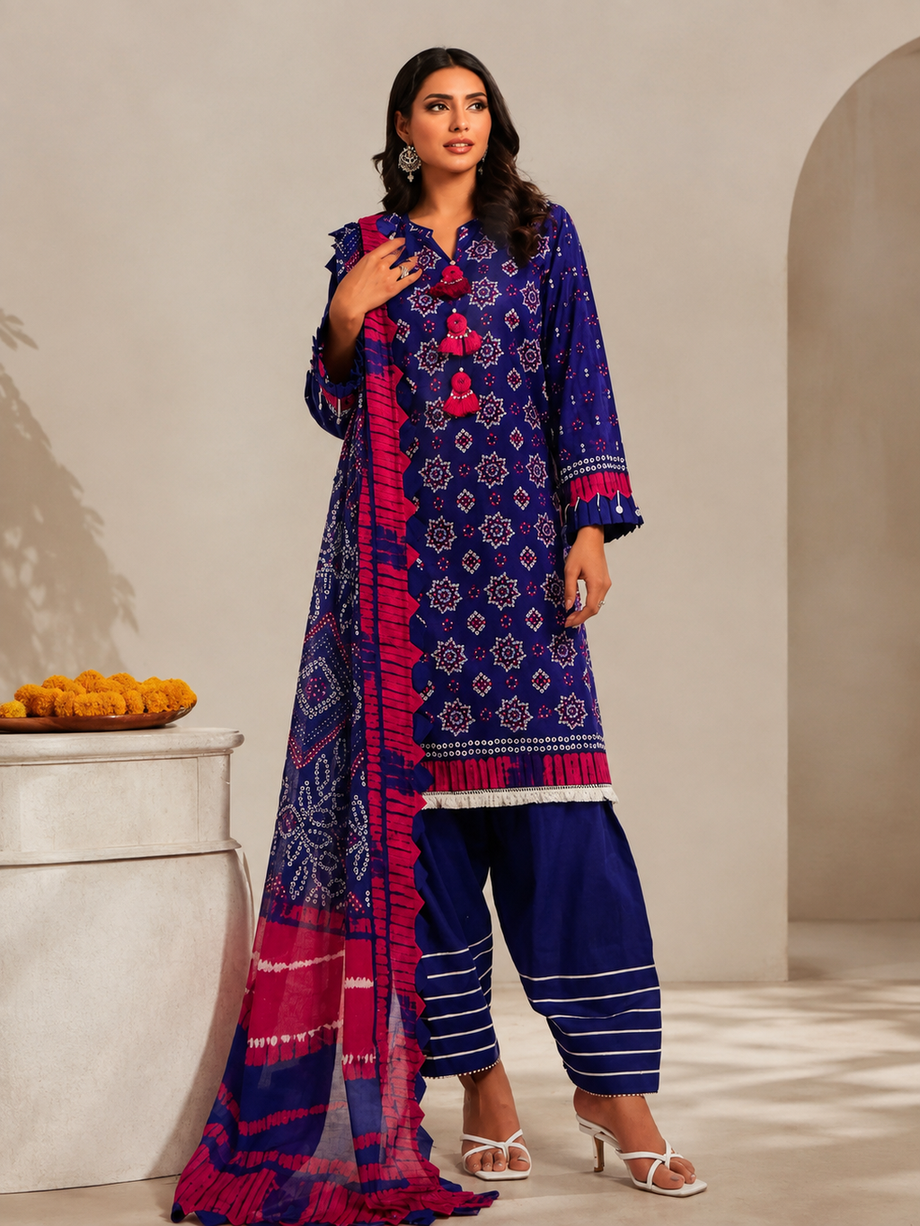 Indigo Heritage Blue 3-Piece Suit