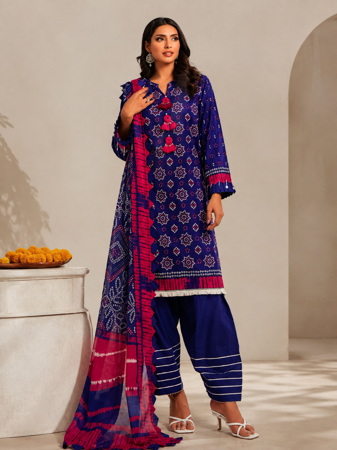 Indigo Heritage Blue 3-Piece Suit