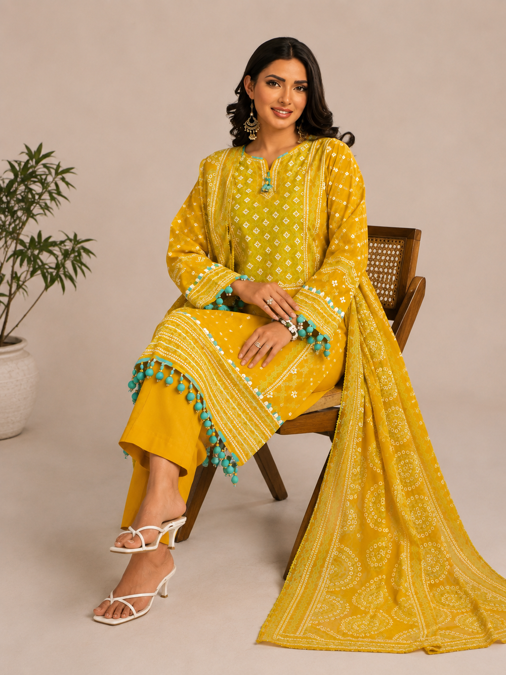 Mustard Heritage 3-Piece Suit