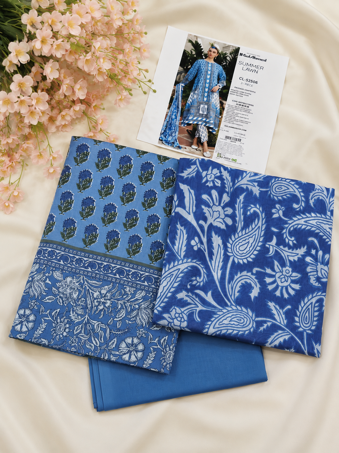 Azure Charm 3-piece Suit