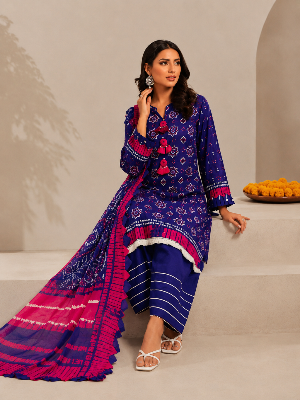 Indigo Heritage Blue 3-Piece Suit