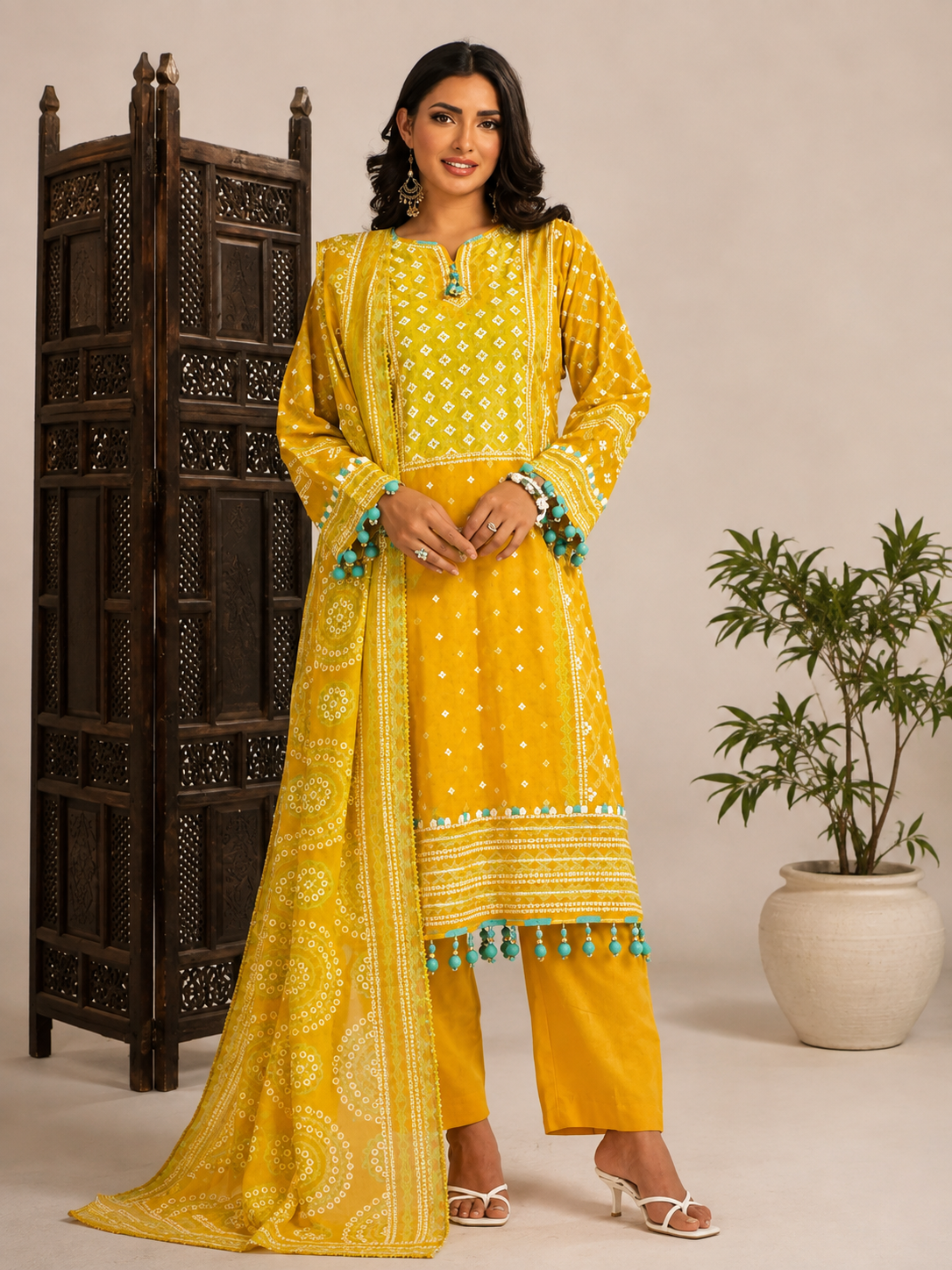 Mustard Heritage 3-Piece Suit