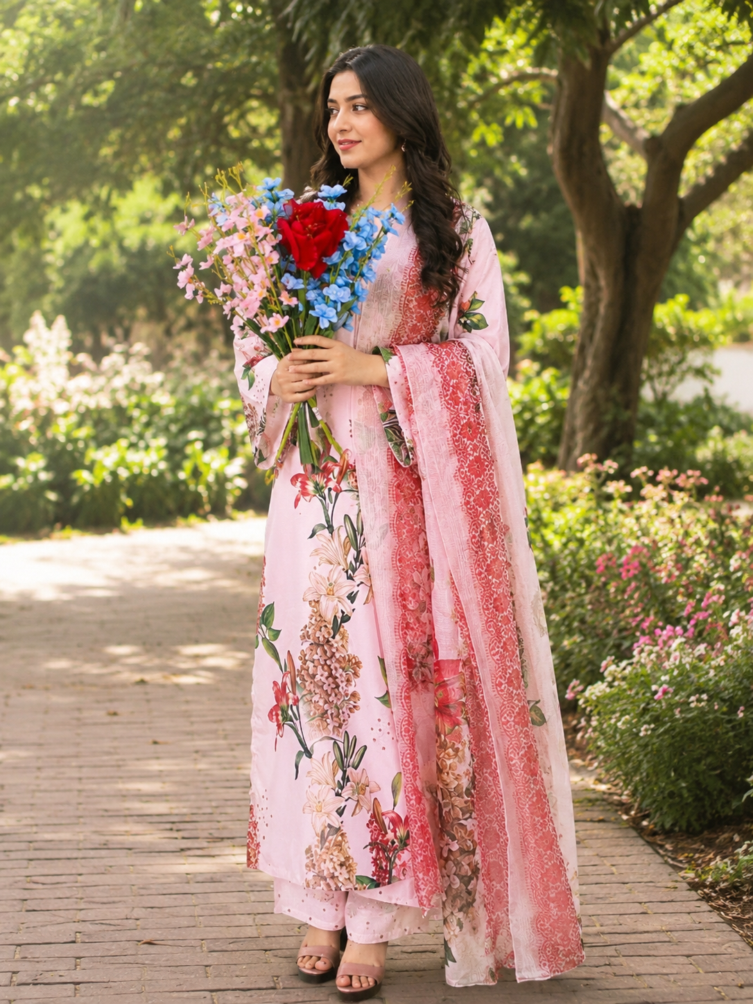 Elegant long 3pc co-ord set